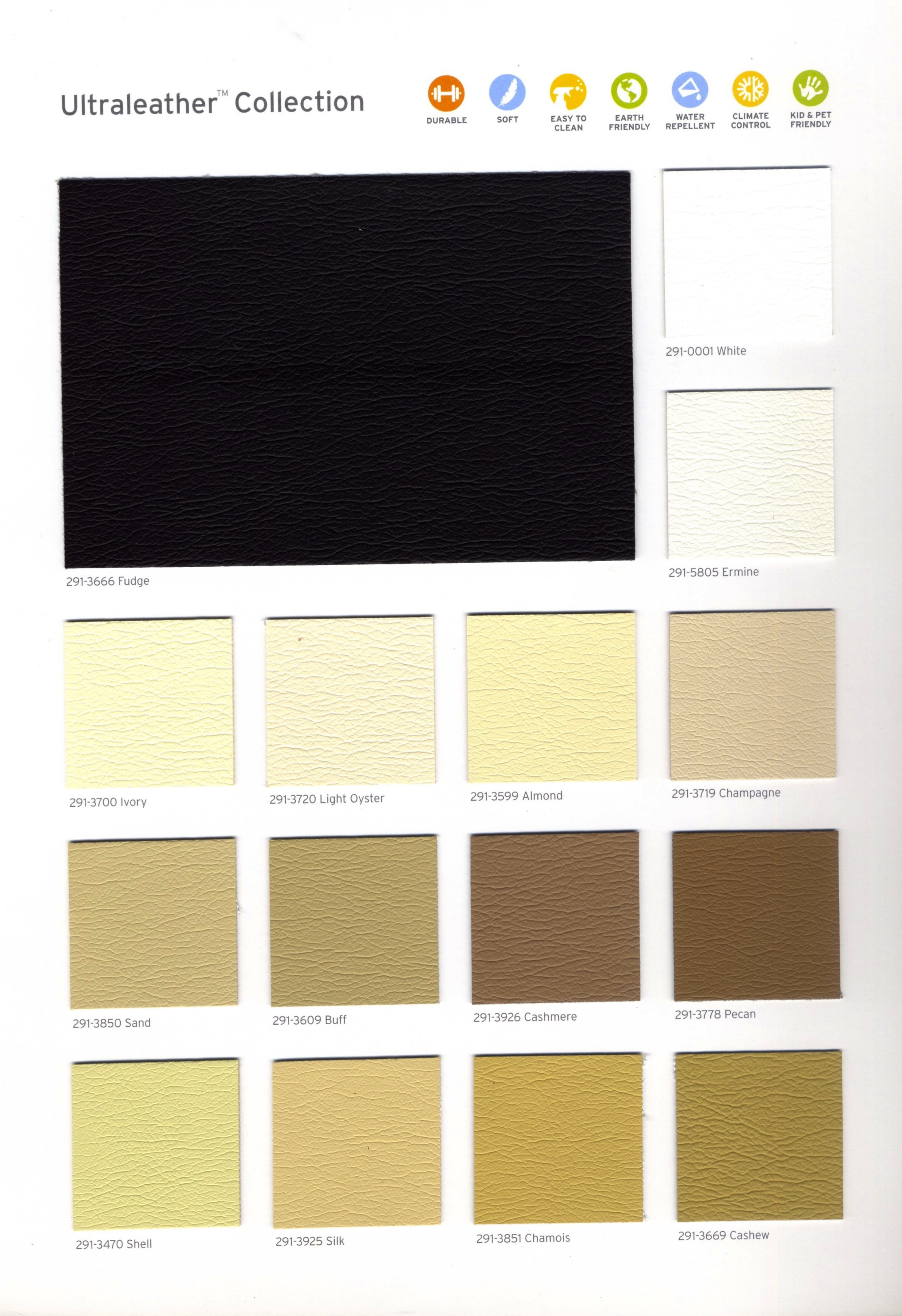 leather color chart